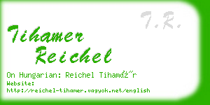 tihamer reichel business card